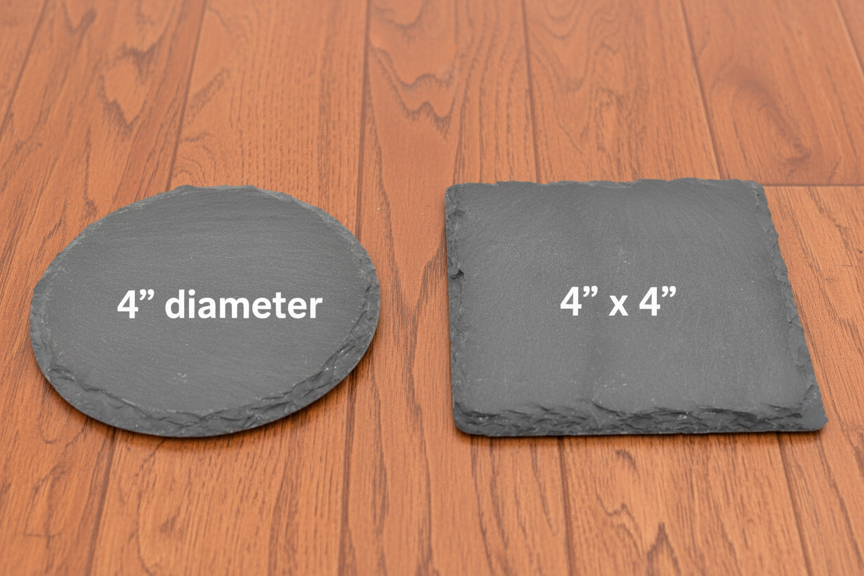 Biblical Feasts Slate Coaster Set – Appointed Times of YHWH (Set of 6)