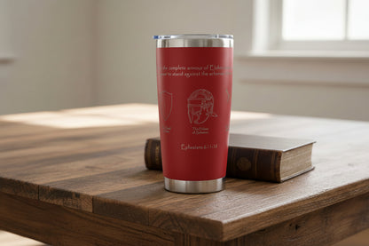 gray full armour 20oz drink tumbler