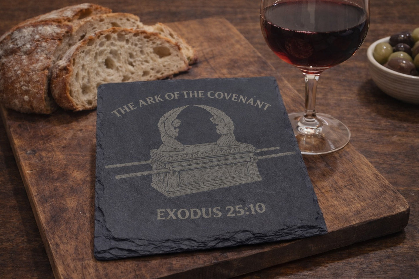 wilderness-journey-the-ark-of-the-covenant-slate-coaster