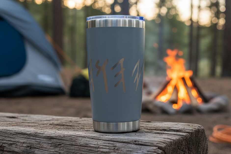 Paleo Hebrew YHWH Tumbler – Sacred Name Engraving (20oz Stainless Steel)