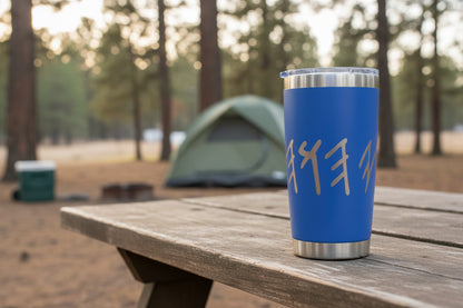 Faith based stainless steel tumbler Paleo Hebre