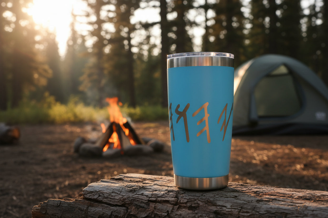 Paleo Hebrew YHWH stainless steel tumbler