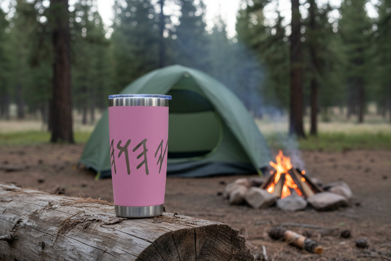 Sacred Name YHWH laser engraved tumbler