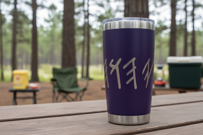 Paleo Hebrew YHWH stainless steel tumbler