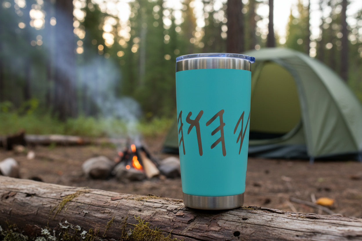 Faith based stainless steel tumbler Paleo Hebre