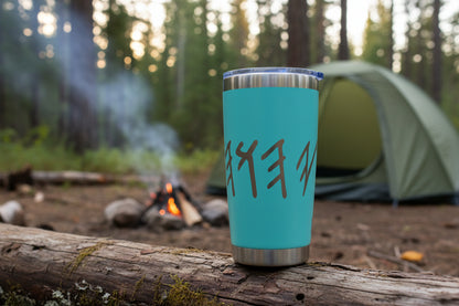 Faith based stainless steel tumbler Paleo Hebre