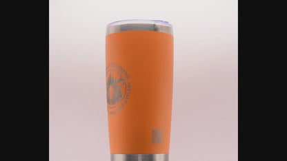Life Has Seasons Hunting Tumbler – Deer Antler Engraved Stainless Steel Cup (20oz Insulated)